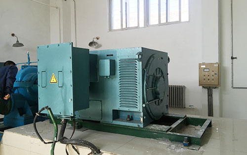 兴安某水电站工程主水泵使用我公司高压电机一年质保